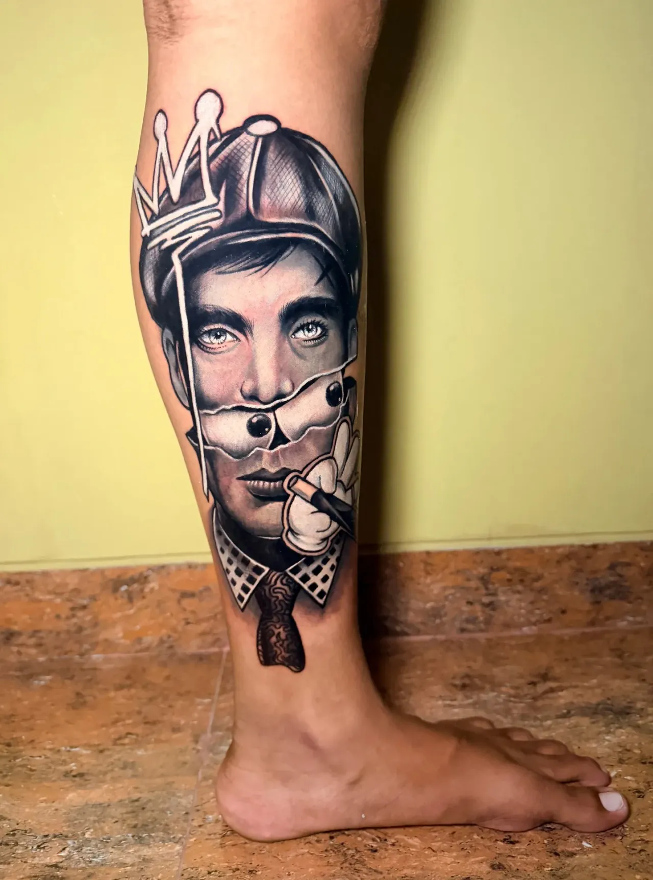 Black & grey competition detail tattoo by The Mafia Ink Bali