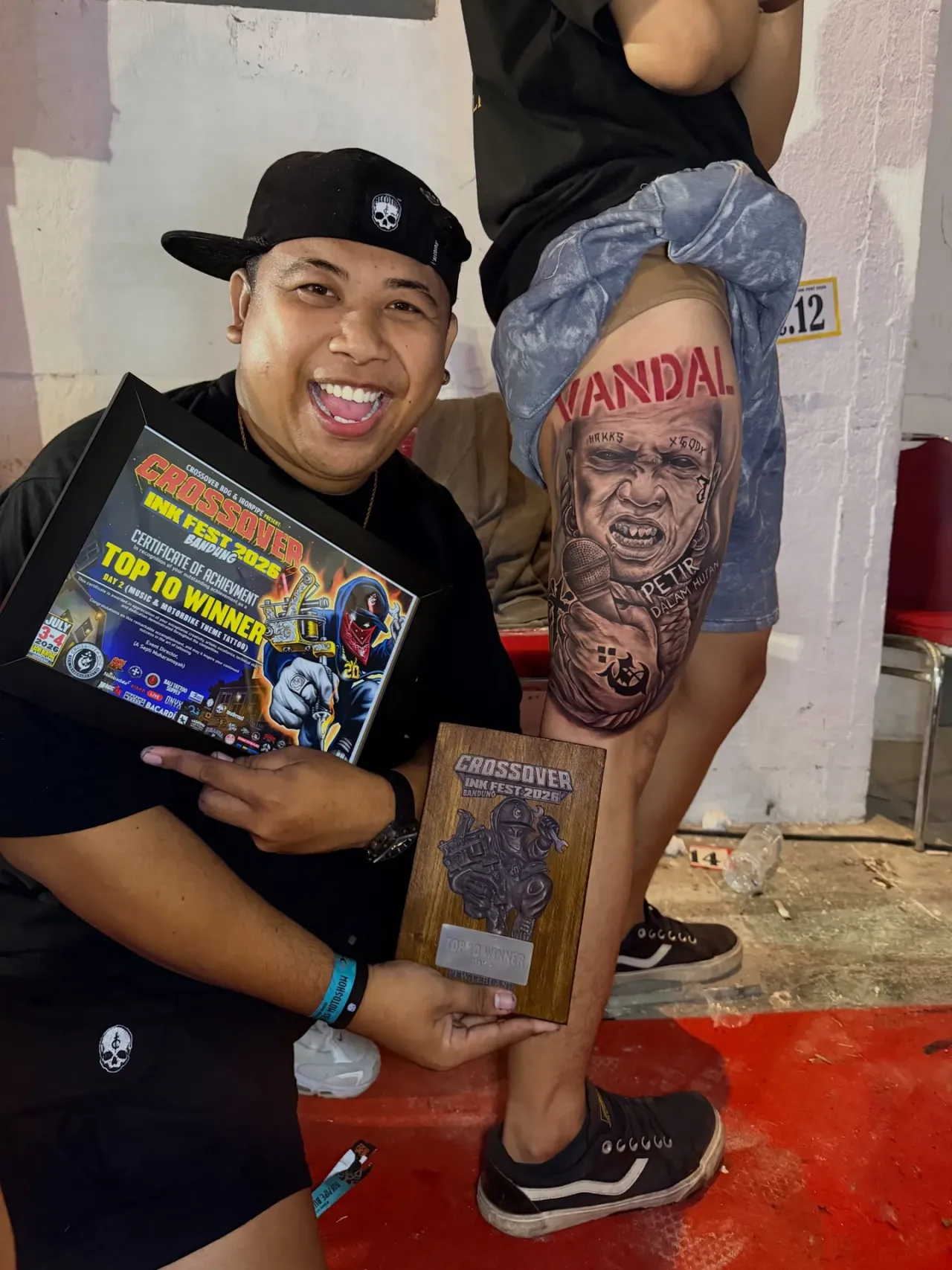 Competition tattoo & artist tattoo by The Mafia Ink Bali