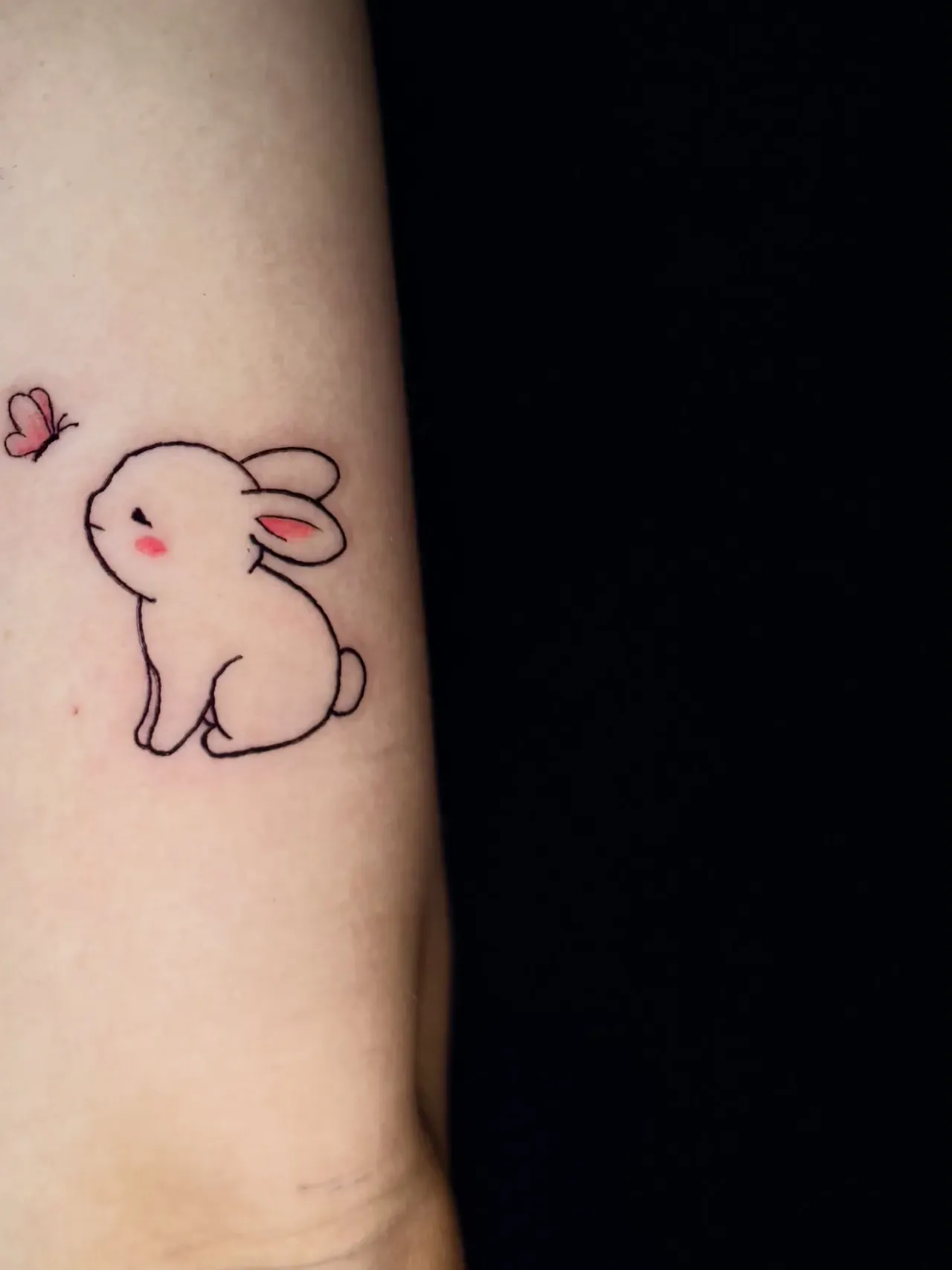 Matching bunny tattoo by The Mafia Ink Bali